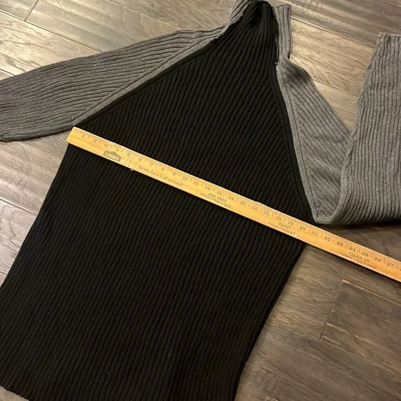 Wills & Co. Vintage Made in USA Turtleneck Sweater Shirt black gray Men’s XL